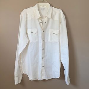 Lucky Brand men’s Linen shirt